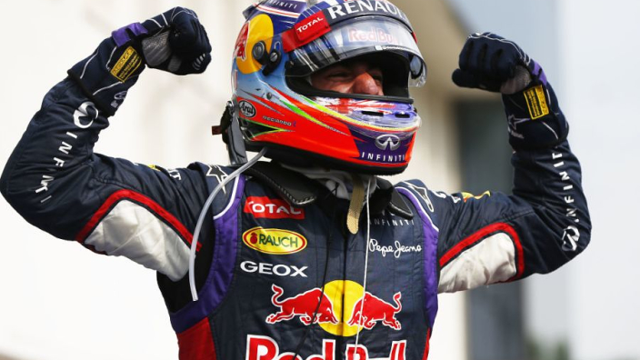 VIDÉO : GP de Hongrie 2014, Daniel Ricciardo surfe sur la vague
