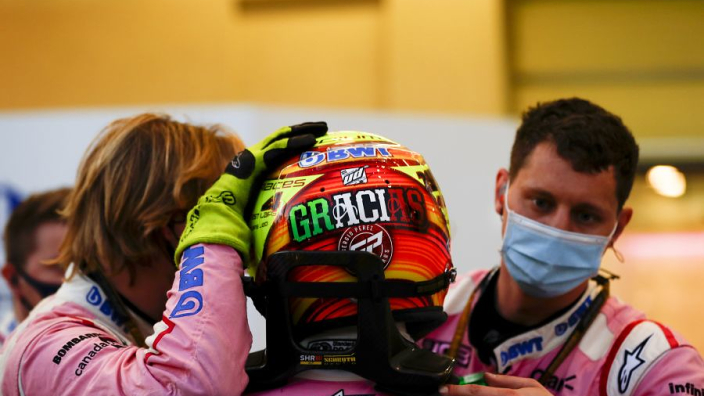 "Sad" Perez bids emotional farewell to "crying" Racing Point crew