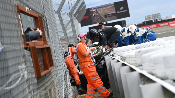 Zhou reveals fire scare during frightening British GP crash wait