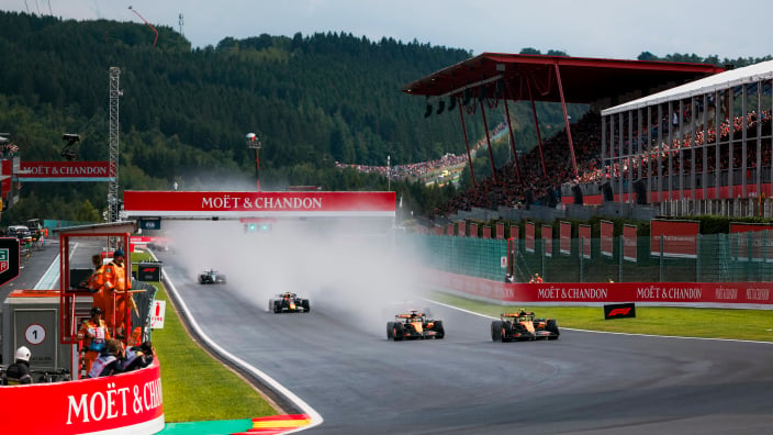 Official weather warning issued at Belgian Grand Prix