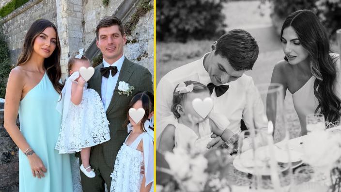 Max Verstappen and Kelly Piquet shine and Jos Verstappen reduced to tears as F1 champion's sister gets married