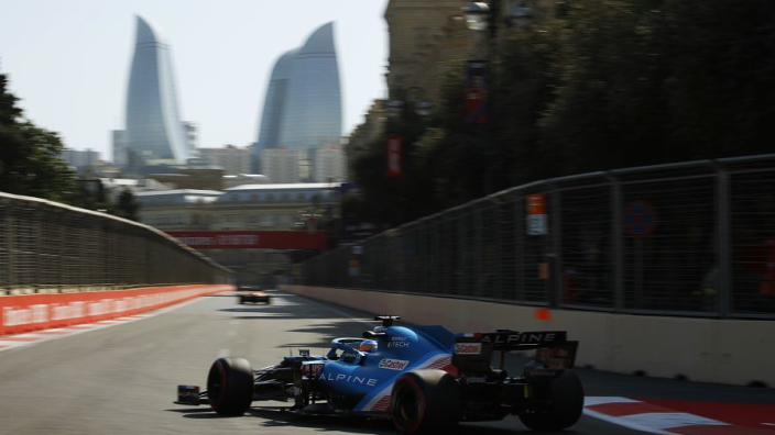 Alonso solves "uncertainties" with top six Baku showing