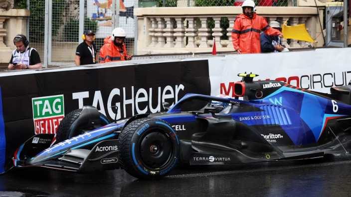 Latifi voelt druk toenemen na crash in Monaco: “Heb daar niets fout gedaan”