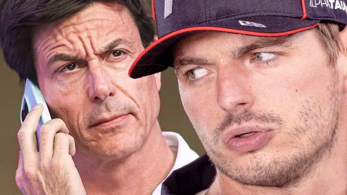 F1 superstar Max Verstappen hits back at Toto Wolff 'tactics'