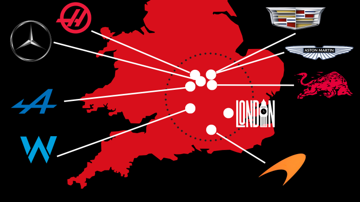 Where are F1 teams based? Welcome to England's 'motorsport valley'