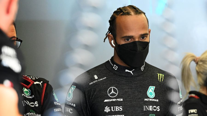 Why Hamilton is wearing a face mask again