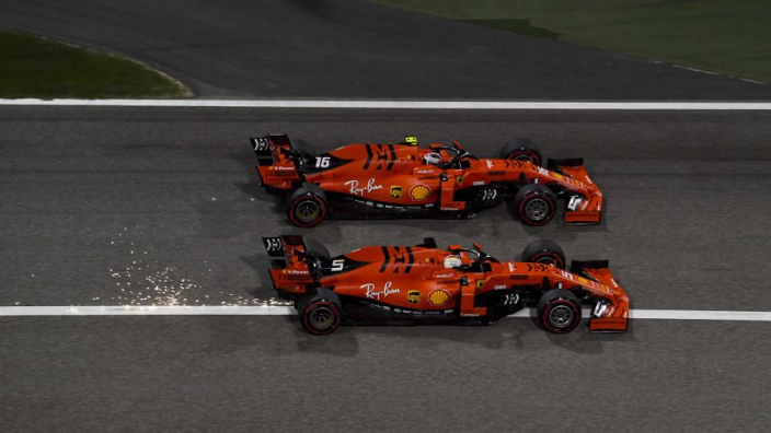 Vettel backs Leclerc ignoring Ferrari orders