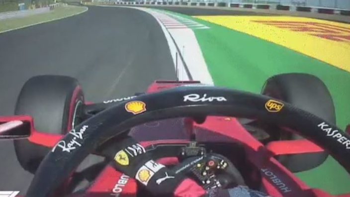 VIDEO: Leclerc takes 130R ONE-HANDED!!