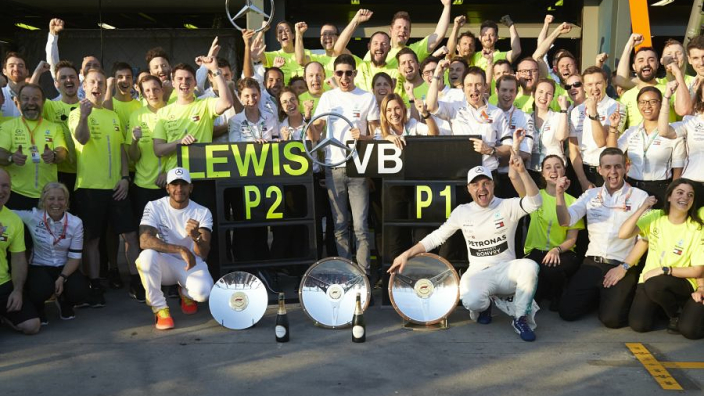 Bottas under Hamilton's skin - Rosberg