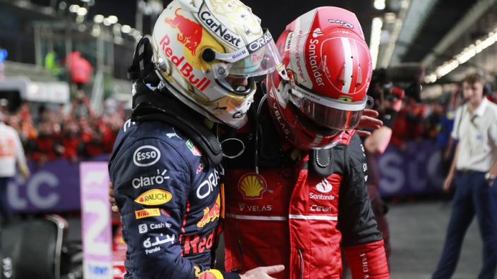 Verstappen wint na duel met Leclerc, Ferrari had straf voor Max willen zien | GPFans Recap