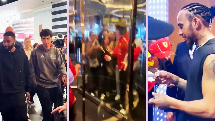 F1 stars mobbed by enthusiastic Melbourne fans as Australian Grand Prix approaches