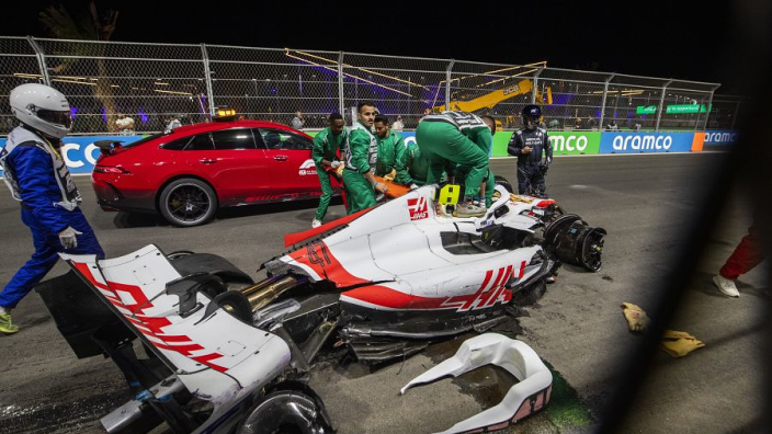 Schumacher to miss Saudi Arabian GP after qualifying shunt