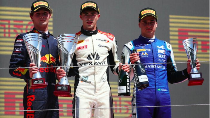 F3: David Vidales gana la Sprint Race en España