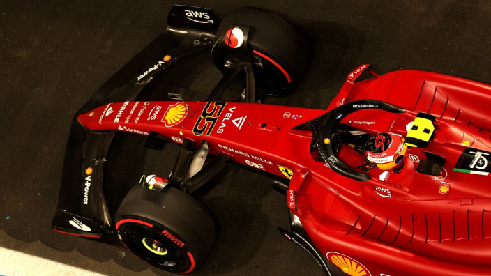 EL1- Sainz et Ferrari prennent les commandes, Vettel à l'arrêt