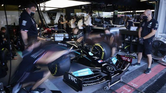 Hamilton “won’t question logic” of Mercedes development saga