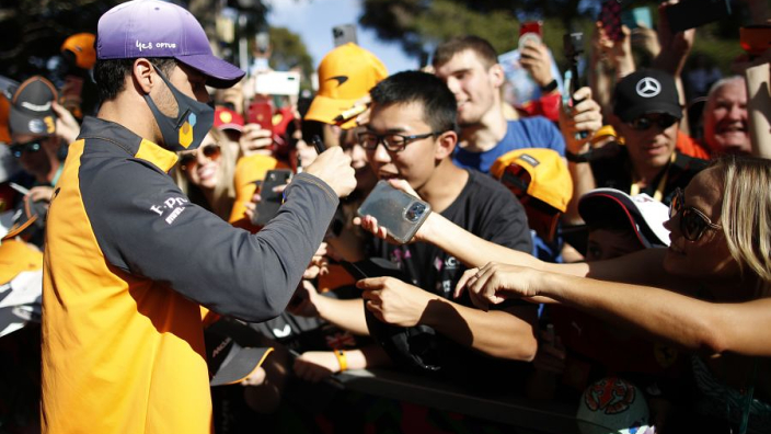 Ricciardo yearning for Australia win after "crazy" fan reaction