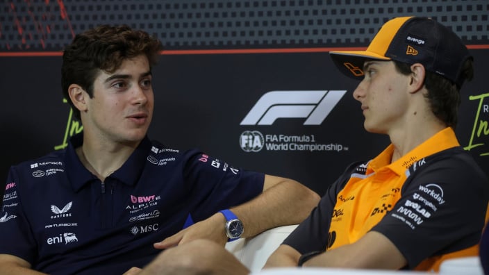 F1 star's grandmother melts hearts as she watches him race for first time