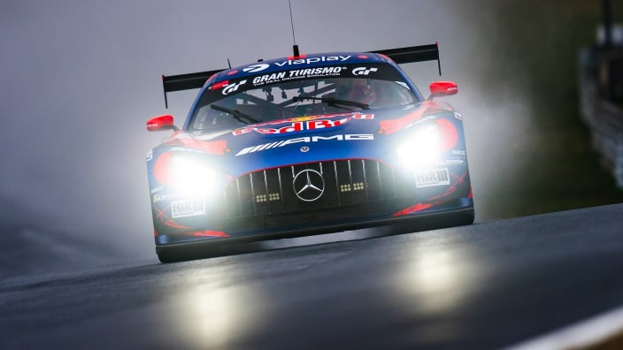 Why is Max Verstappen driving for Mercedes at the Nurburgring?