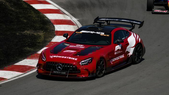 What is the F1 safety car and who is providing it in 2026?