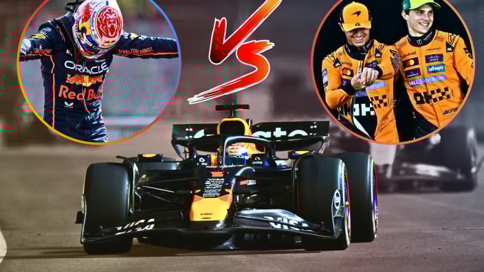 Verstappen up against McLaren in 2025