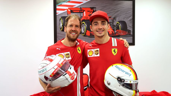 Vettel urges Leclerc not to "waste" being "most talented driver in F1"