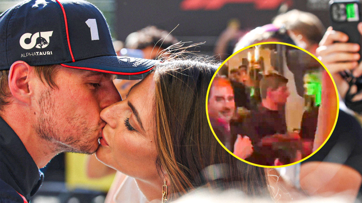 Verstappen celebrates Austrian winter break with Piquet