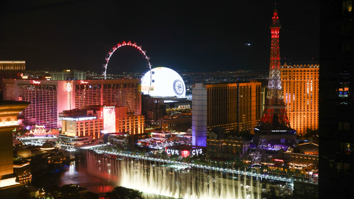How much does a hotel for Las Vegas Grand Prix weekend cost?