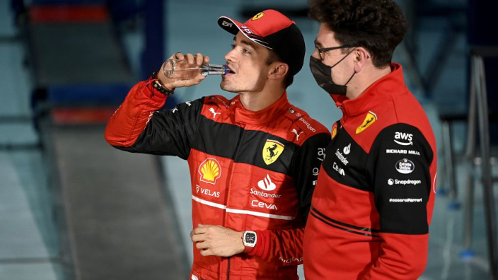 Leclerc and Binotto laugh off fake Italian media reports