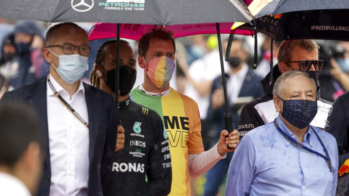 FIA explain controversial Vettel WeRaceAsOne reprimand