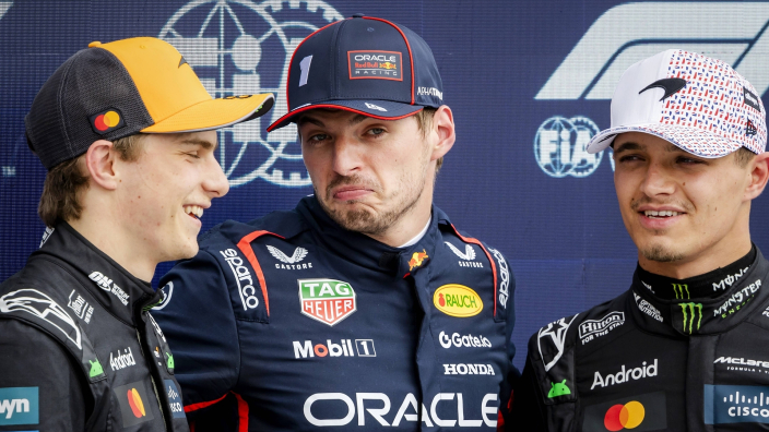 Oscar Piastri, Max Verstappen, Lando Norris, British GP, 2025