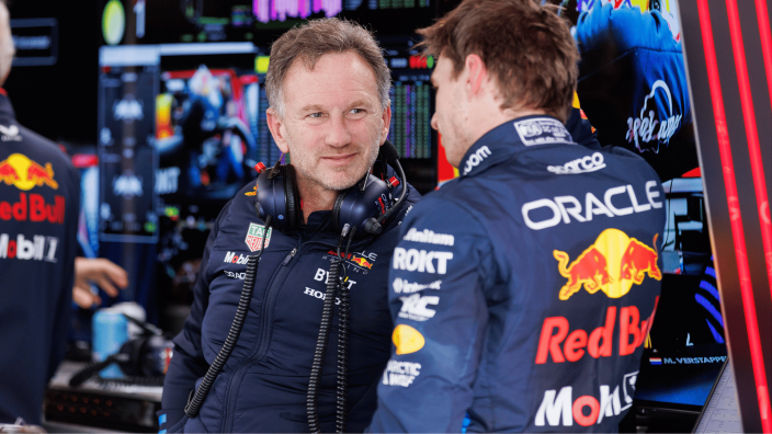 The Christian Horner curse? MotoGP champion crashes after F1 chief's Max Verstappen comparison