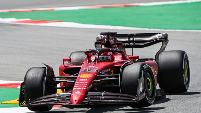 Charles Leclerc, el más rápido de la FP1 del GP de España