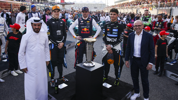 Verstappen named best driver of 2025 by team principals