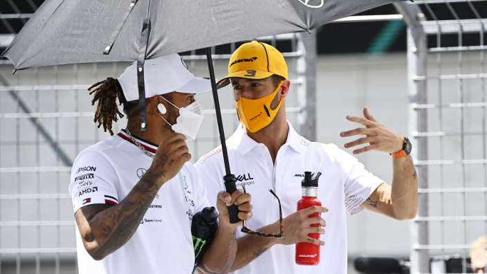 Ricciardo feels Verstappen approach with Hamilton was "too hard"