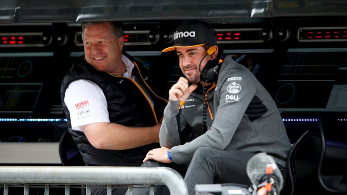 Brown pursues Alonso reunion for Indy 500 return with McLaren