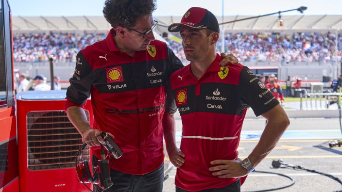 Chez Ferrari, on l'assure : Leclerc "a tourné la page du Paul Ricard"