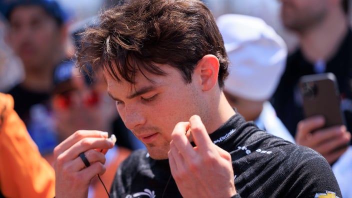 Pato O'Ward looking downbeat