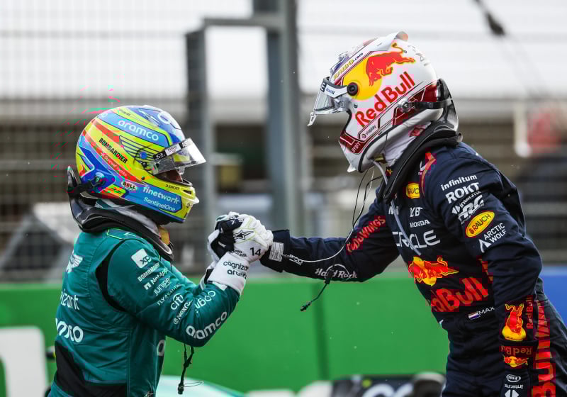 Verstappen and Alonso together in 2023