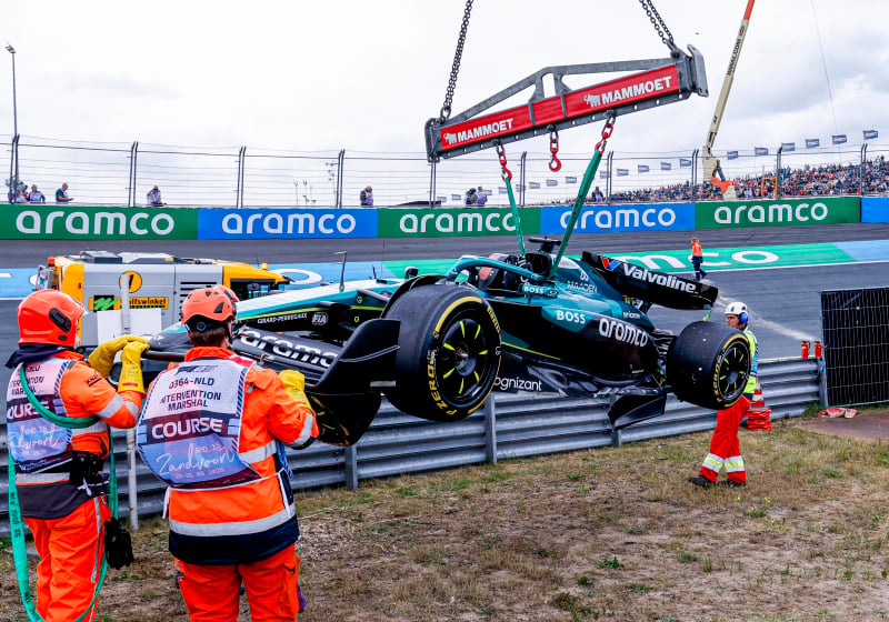 F1 Results Today: Multiple red flags fly as McLaren star beaten at Dutch Grand Prix