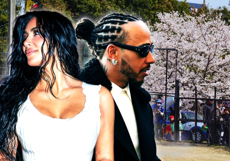 Kim Kardashian at the Japanese Grand Prix? Lewis Hamilton spotted with star in Tokyo
