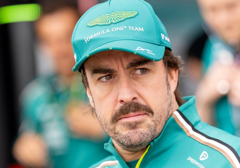 Fernando Alonso, Aston Martin, British GP, Britain, 2025