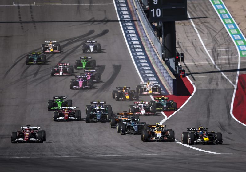 LIVE (gesloten) | GP Verenigde Staten: Verstappen aan kop, Norris verschalkt Leclerc voor P2