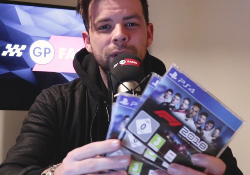 GPFans geeft viermaal de F1 2018-game voor de Playstation 4 weg
