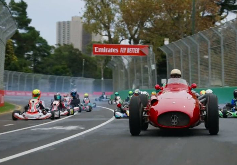 Australian Grand Prix - Former F1 star completes the first lap of revised Albert Park