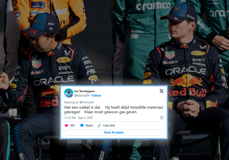 Jos Verstappen haalt snoeihard uit na bewering vader Sergio Pérez: "Wat een sukkel is dat"