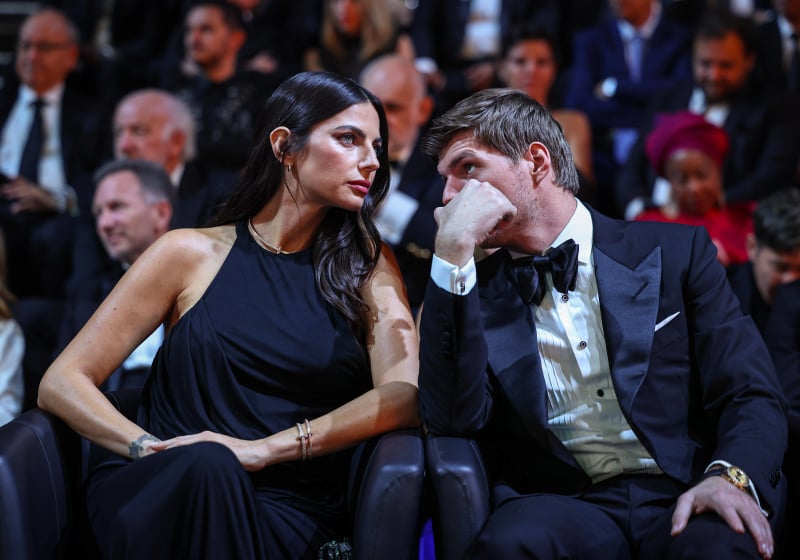 Kelly Piquet and Max Verstappen