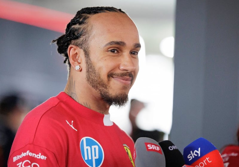 Lewis Hamilton, Ferrari, Spanish GP, 2025