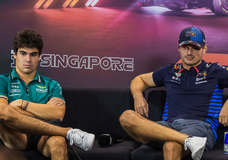 Stroll, Verstappen, socials