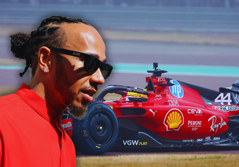 Lewis Hamilton issues eighth world championship verdict after Ferrari shakedown