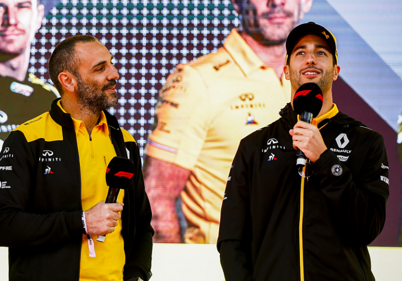 Ricciardo wil snel tattoo laten zetten bij voormalig teambaas Abiteboul